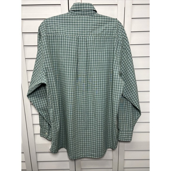 Brooks Brothers Plaid Long Sleeve Cotton Button Down Shirt Men's Size Large - Picture 7 of 7